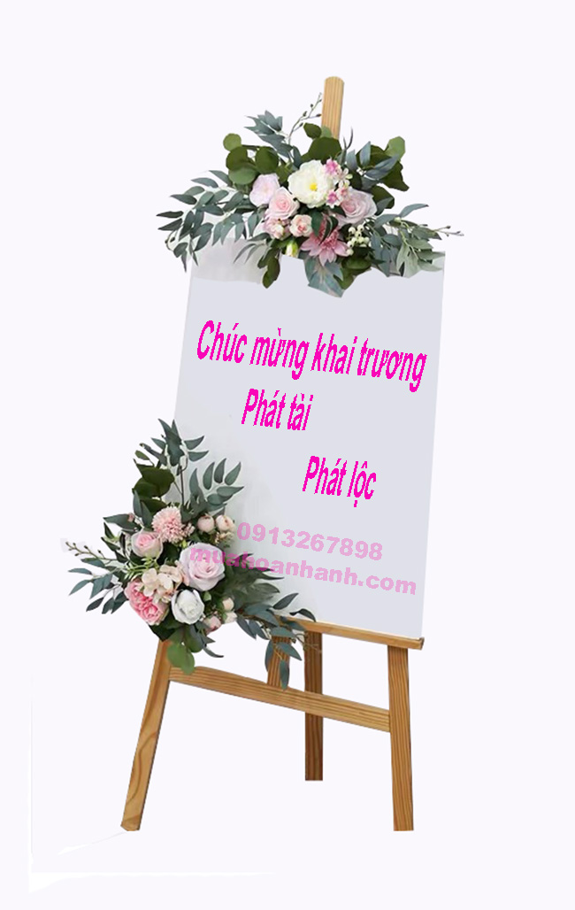 hoa khai trương